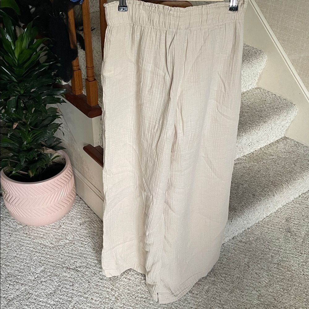 GAP Light Beige Chinos Beach Pants - Picture 5 of 9